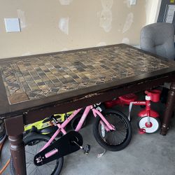 Sturdy Dining Table – Great for Garage Use / Workbench