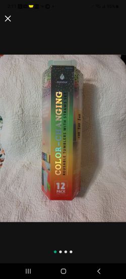 NEW Cold Color Changing Tumblers (24oz)