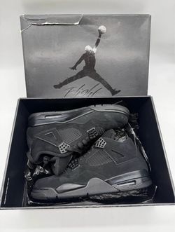 Nike Air Jordan 4 Retro Black Cat 2020 CU1110-010 Men's Size 9.5
