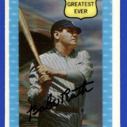 Babe Ruth 1972 Kellogg's # 6 NR-MINT 