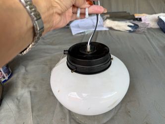 Ceiling light with fan