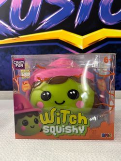 Crazy Fun Witch Squishy Toy