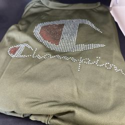 Olive Green ‘Champion’ brand Tracksuit 