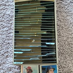 More than 150 Topps baseball cards from the 80s.