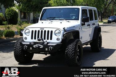 2014 Jeep Wrangler Unlimited Rubicon CUSTOMIZED WITH MANY EXTRAS! CLEAN TITLE