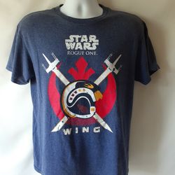 Star Wars Rogue One men's blue short sleeve t-shirt size M 