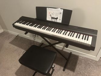 Yamaha P-125 Digital Piano Black