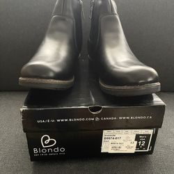 Size 12 Men’s Blondo Grant Black Boots