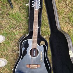 takamine ef381dx 12 String Guitar 