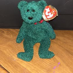 2001 holiday Teddy beanie baby
