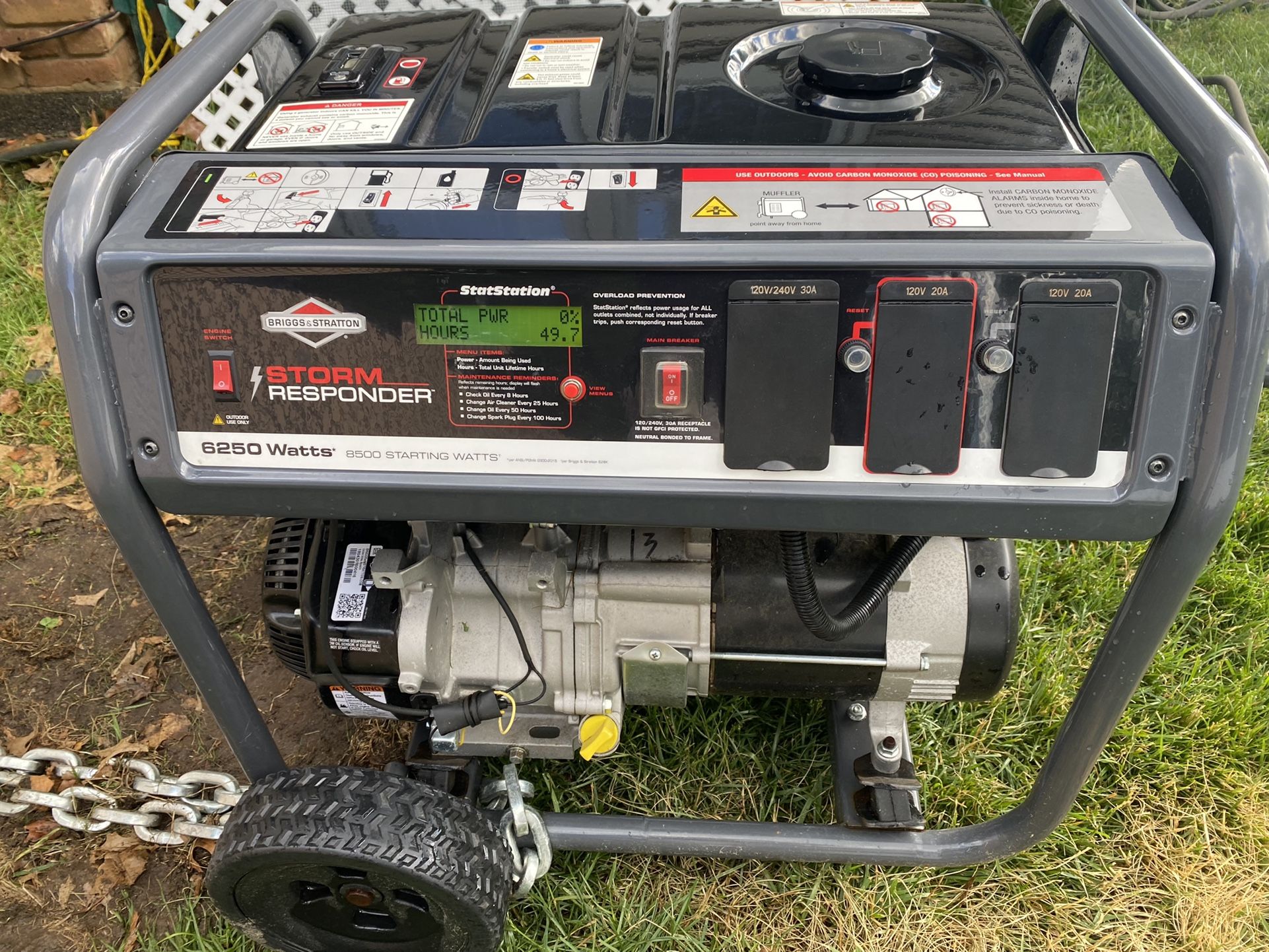 Briggs and Stratton Gas Generator