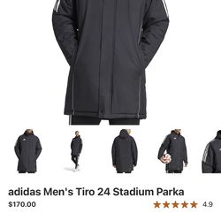 Adidas Tiro 24 Parka size Large