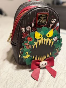 The Nightmare Before Christmas Loungefly Backpack and wallet