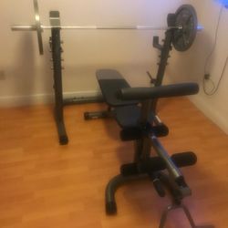 Weight Set Great Condition Was Kept Inside House No Rust