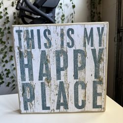 This Is My Happy Place Decor 