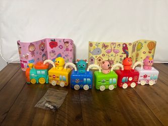 Toddlers animal train toy