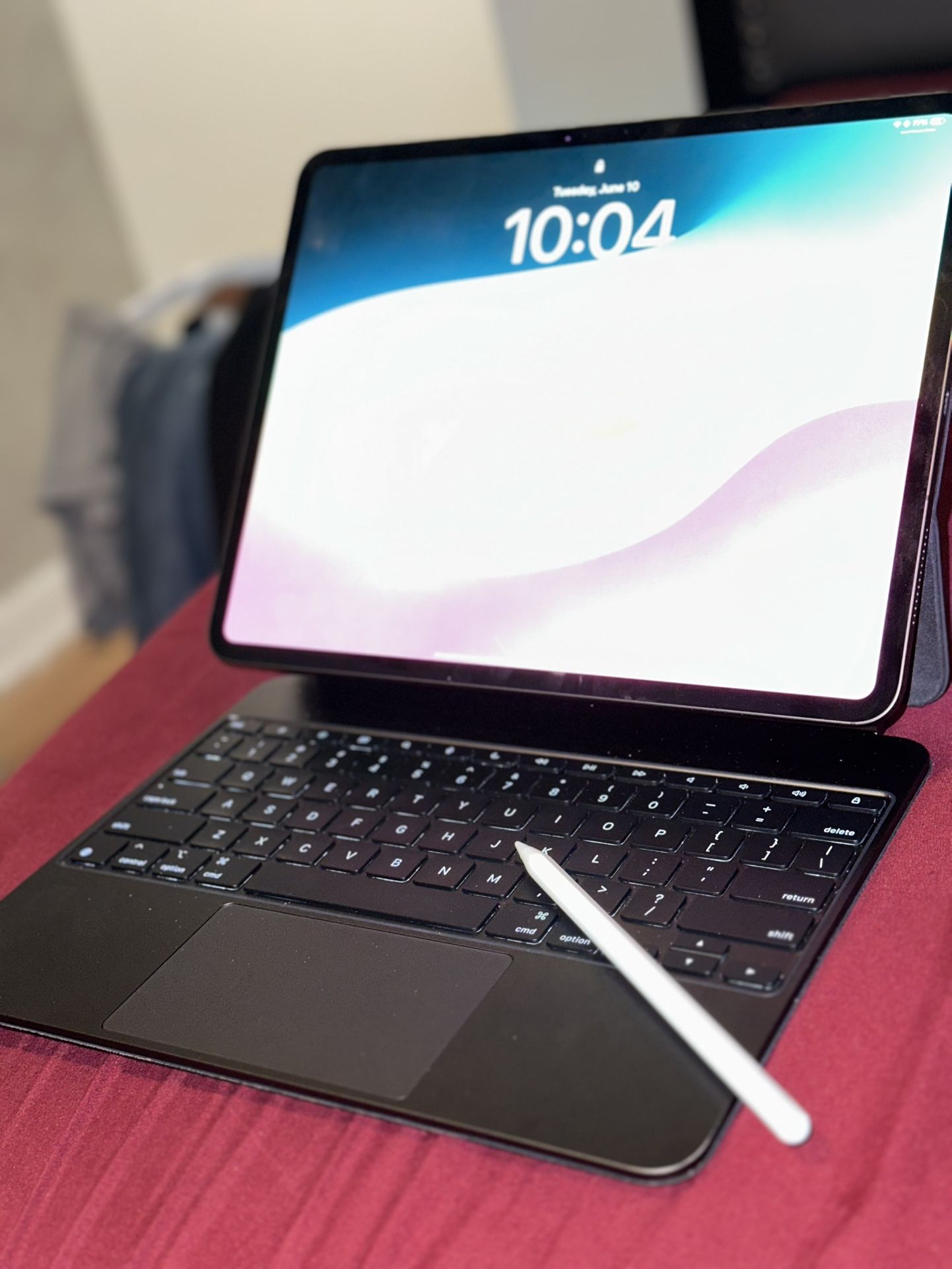 iPad Pro 13-inch (M4) (521 GB) with the Magic Keyboard and Apple Pencil 2nd Gen