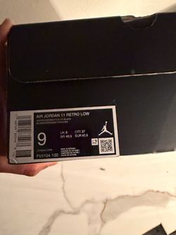 Men UNC Retro 11 Low