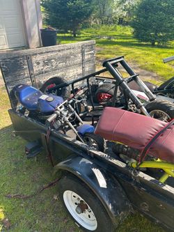 Mini bikes go cart frame