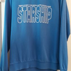 SpaceX Starship Sweater Size M