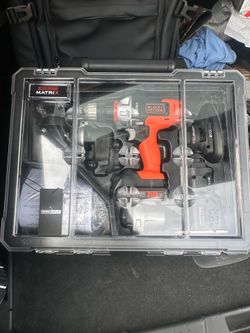 Brand New Black n Decker Matrix Drill set