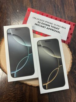 ✨ Only $5 DOWN to Get Started at The Phone Guys! Own the Unlocked iPhone 16 Pro Max Today