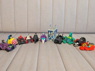 Batman Vintage McDonald's Happy Meal Toy Cars