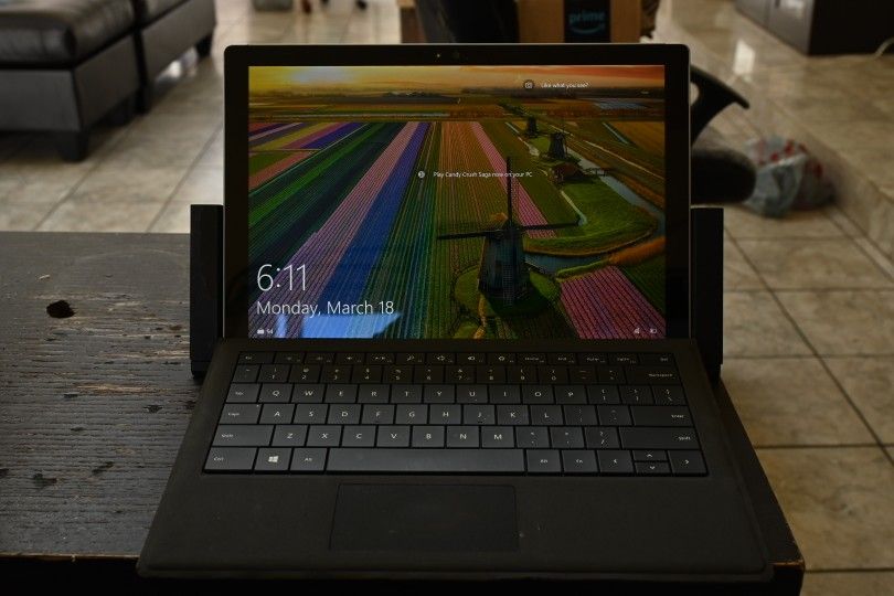 Microsoft Surface Pro 4 With Typecover