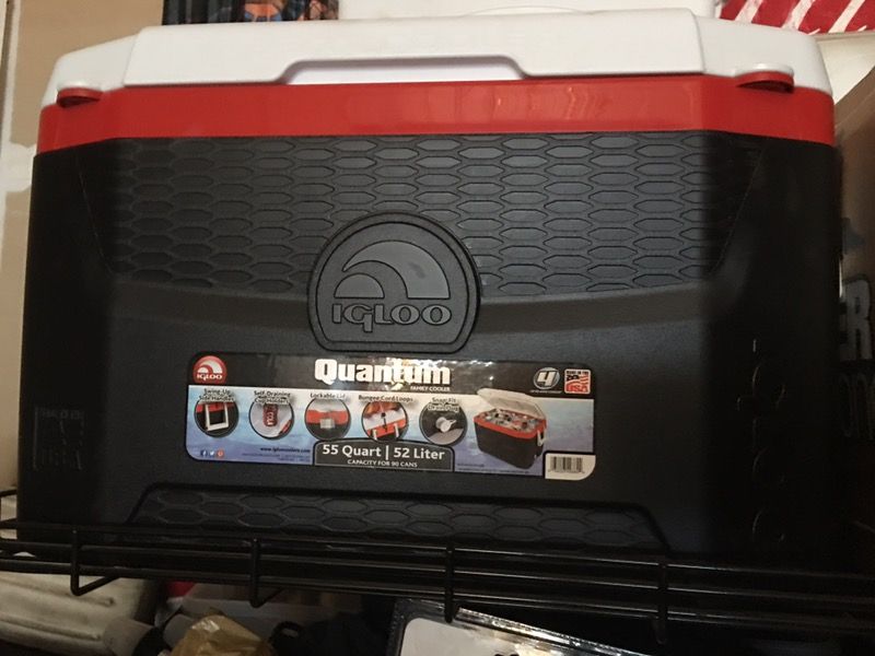 3 coolers 1 new 2 used