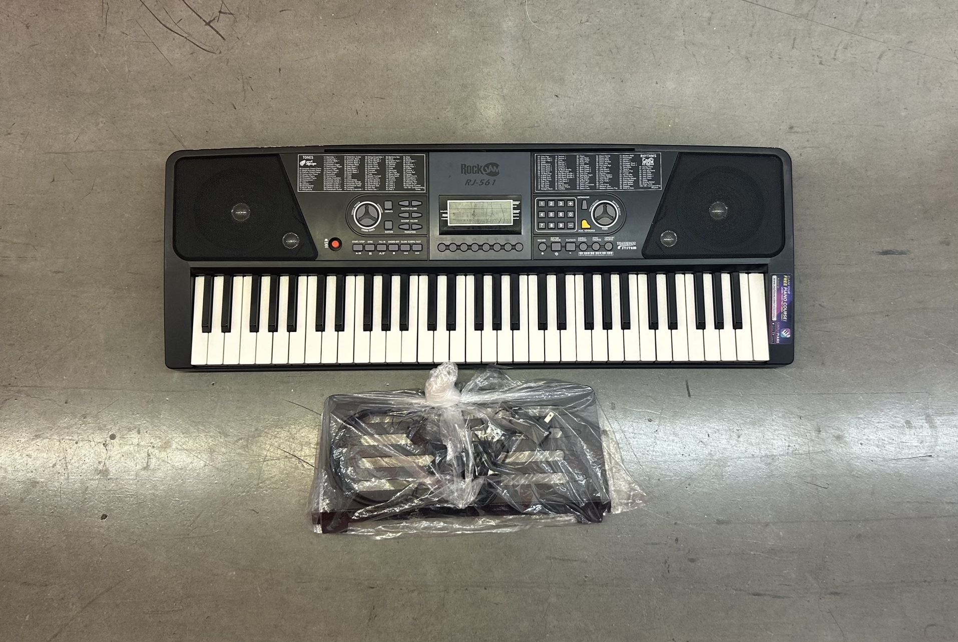 ROCK JAM RJ-561 Multi FUNCTIONAL  Electronic KEYBOARD/PIANO (pre-owned)