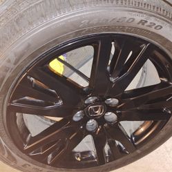 Honda 20"  Wheels With Tires