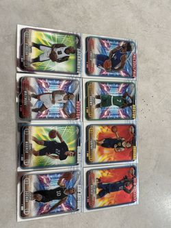 NBA TOPPS CHROME TRADING CARD LOT