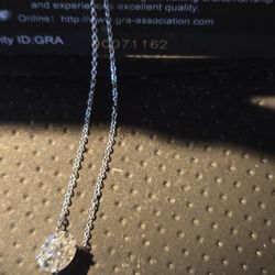 Moissanite Necklace 