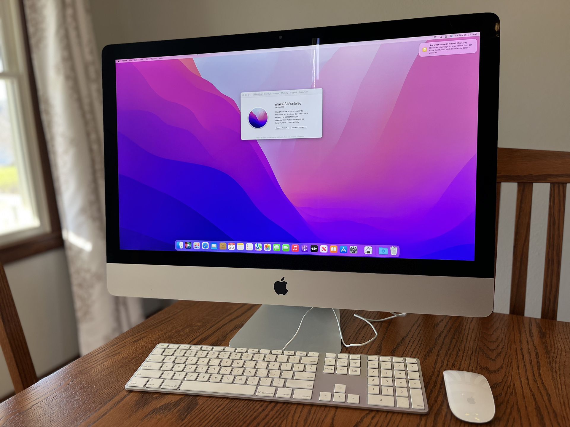 Apple 27” Retina 5k iMac