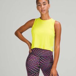Lululemon SeaWheeze Sculpt Cropped Tank Top