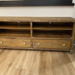Tv Stand  Distressed 