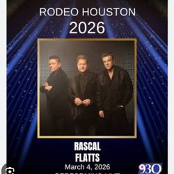 Rascal Flatts Ground Level Seats! 