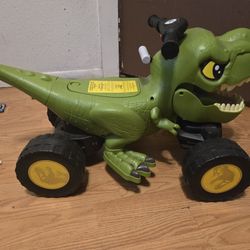 6V Jurassic World T-Rex Quad with Interactive Play Features