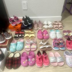 Girl shoes closet clean out- Nike, Vans, Carters, Sketchers, Birkenstock, Crocs size 8-13/1