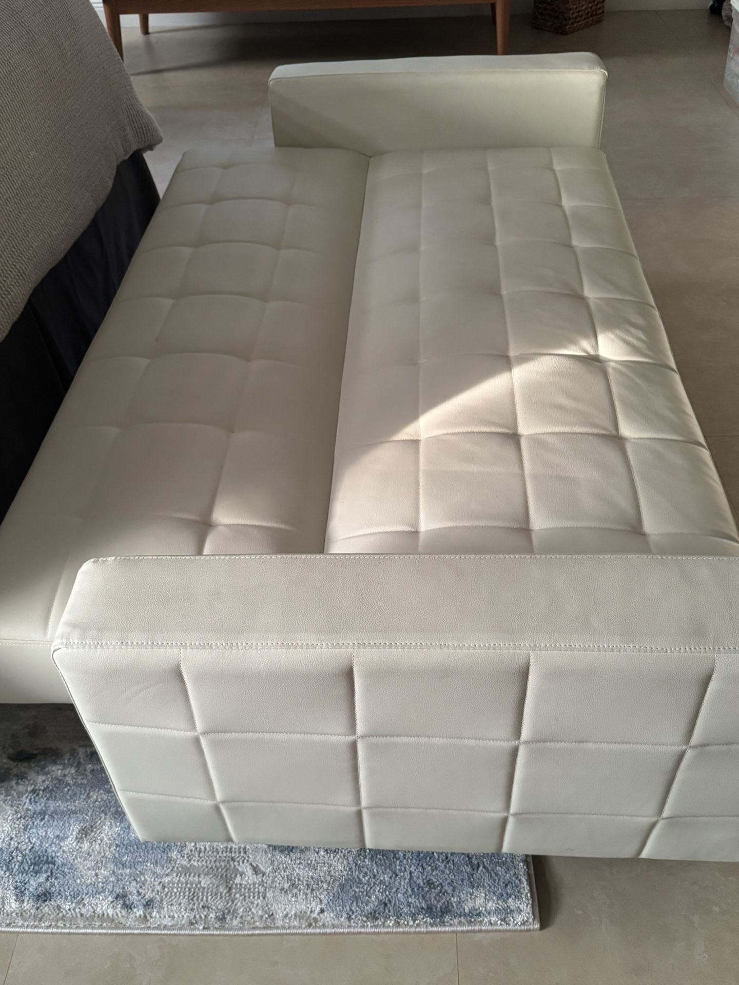 Leather Sofa Bed