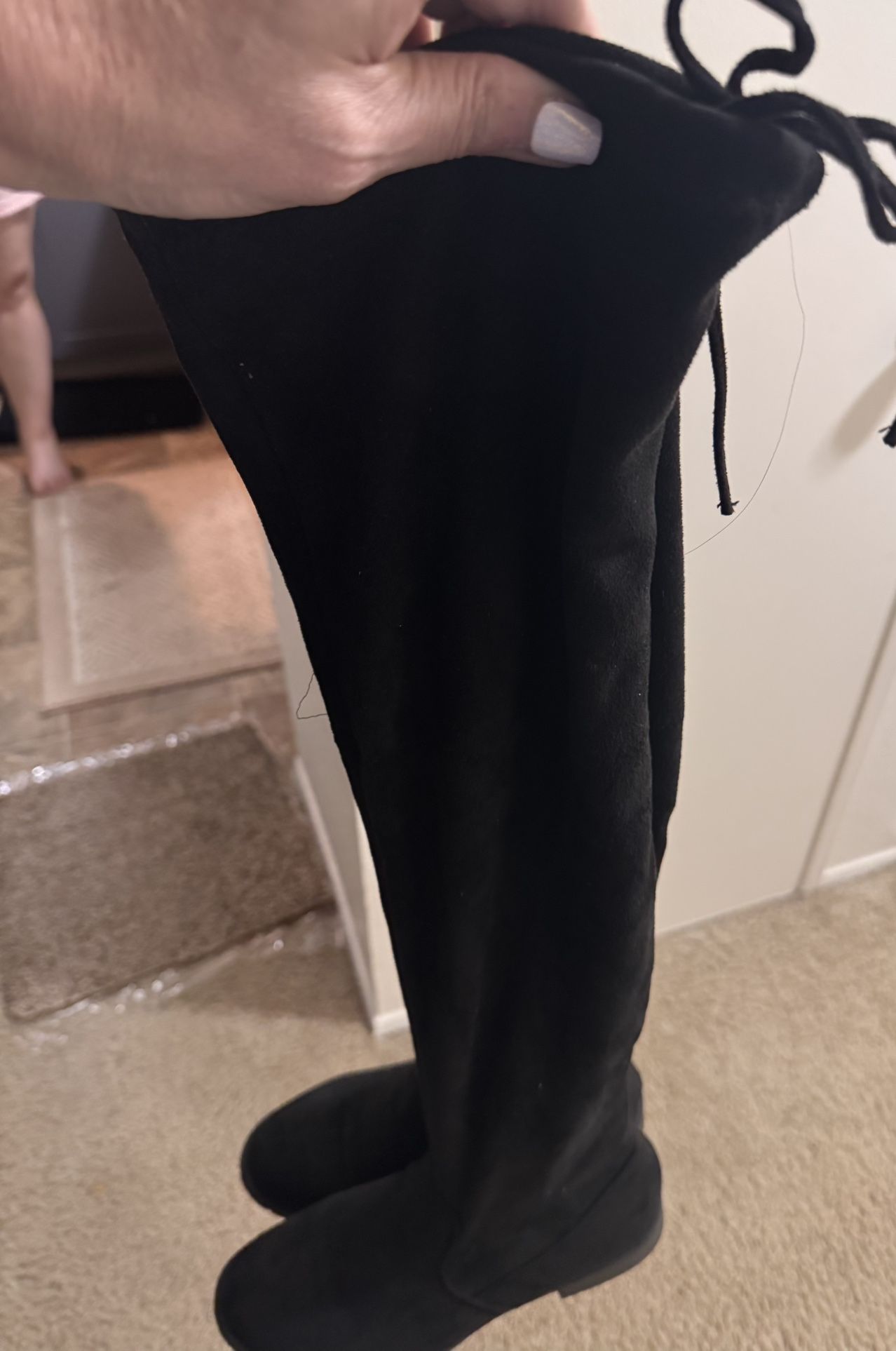 Over The Knee Suede Boots