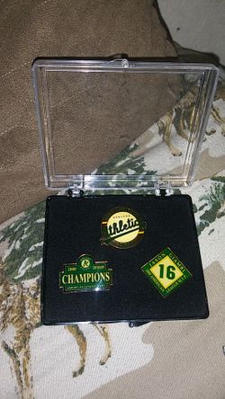 Oakland A's ticket holders/pins