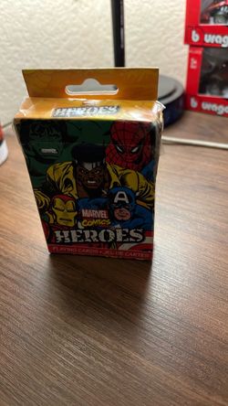 Marvel Comics Heroes Playing Cards