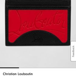 Men’s Christian Loubiutine Wallet