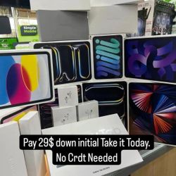 IPad Pro IPad Mini New Pay Low Down No Crdt Needed