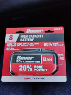 8ah high capacity battery