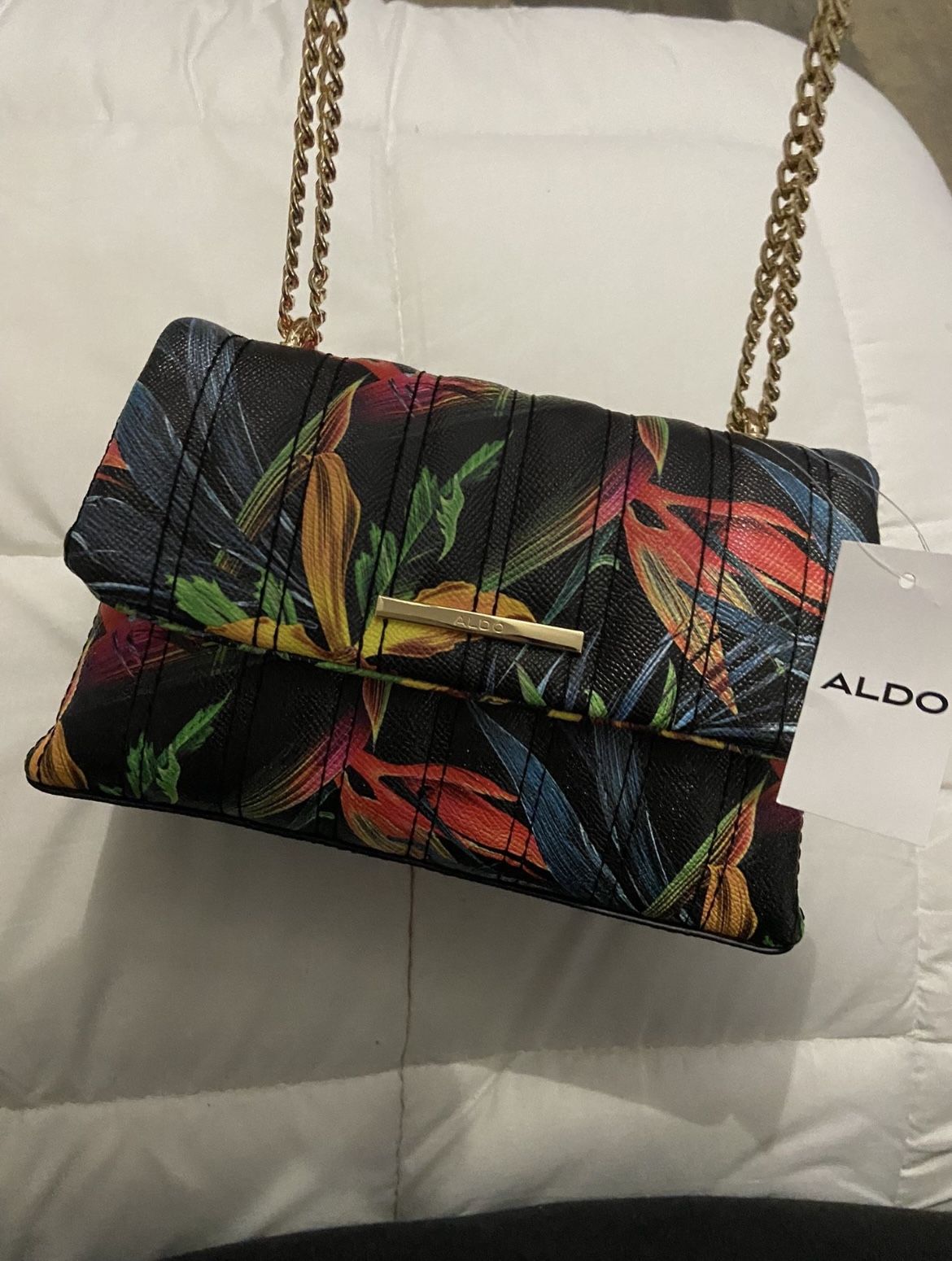 Aldo Tropical Double Compartment Crossbody NWT