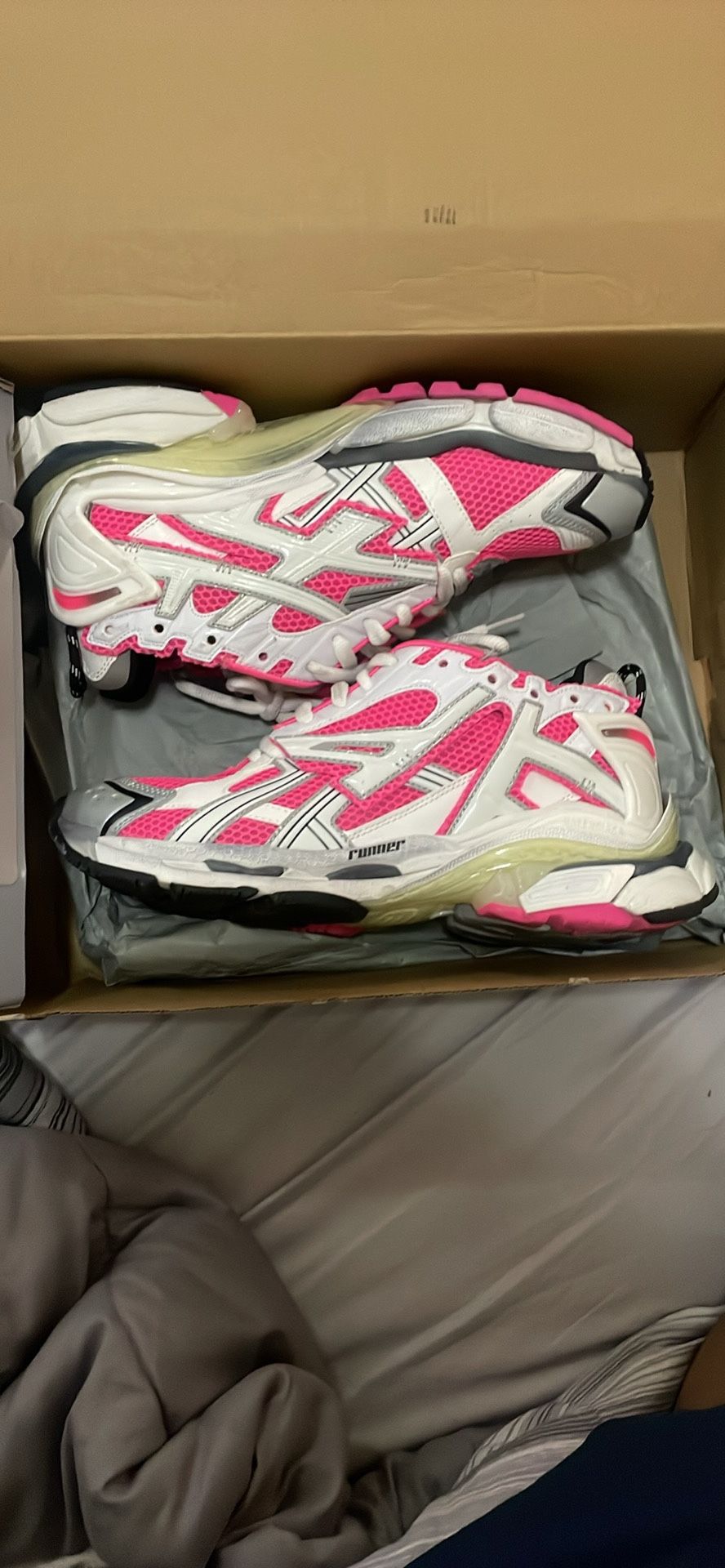Balenciaga Runners Pink 42 (Size 9)