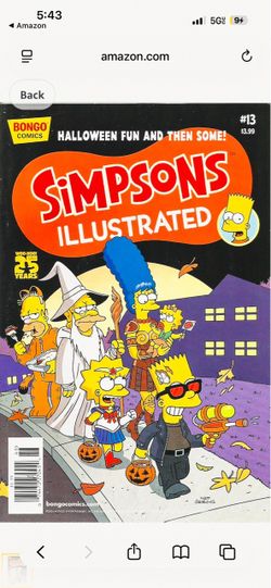 Bongo Comics Simpsons Illustrated #13