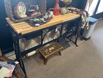 Wheeler & Wilson Sewing Table